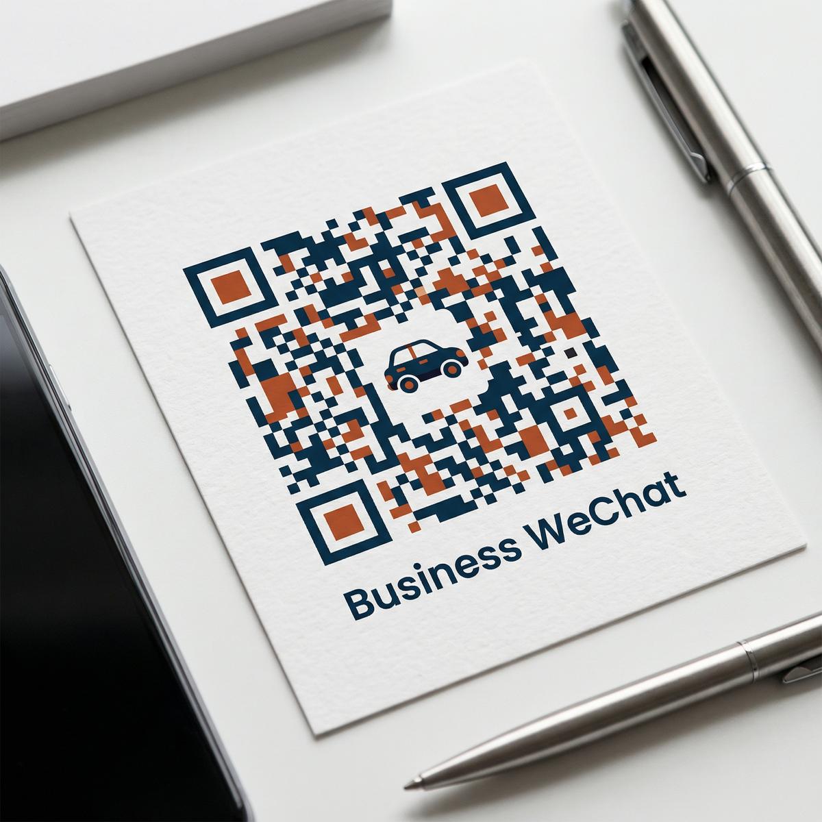 小马拉大车商务二维码